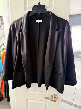 Maurices Black Open-Front Women's Blazer